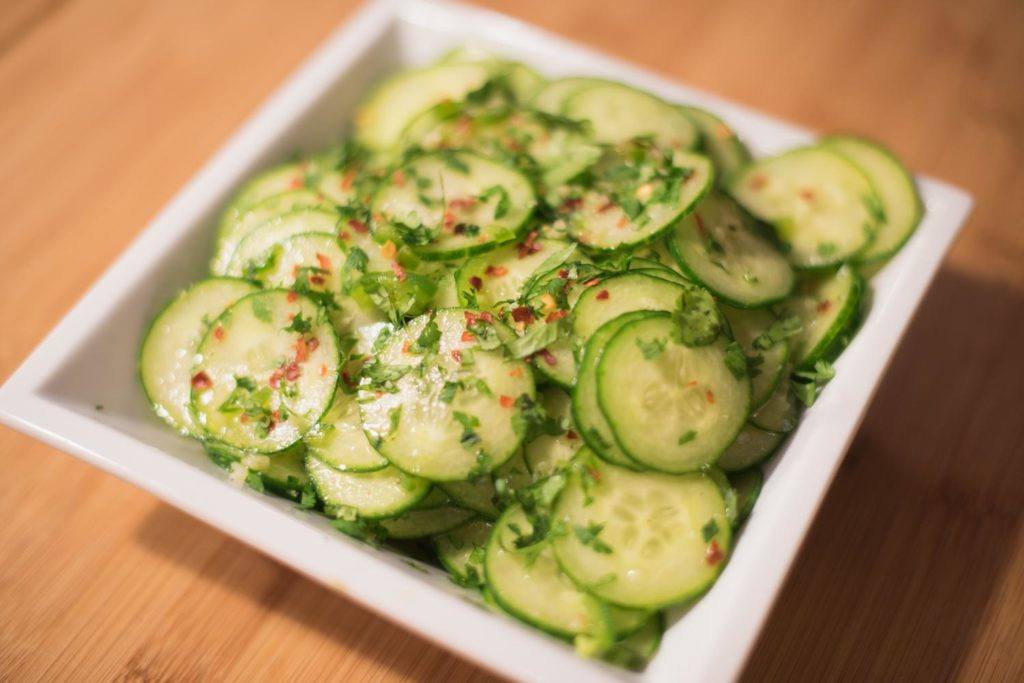 Cucumber salad 1