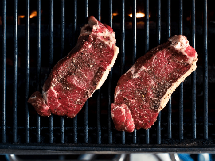 Perfectly Grilled New York Steak