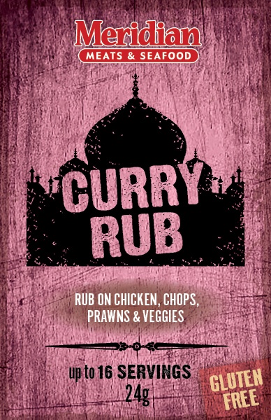 Rub label curry ml