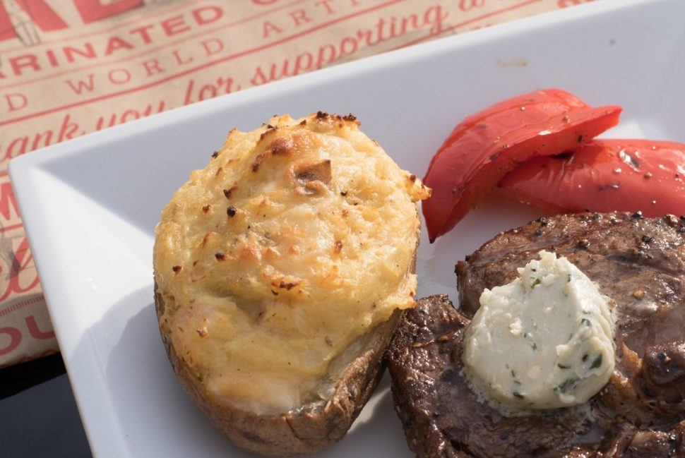 Cheesy Shrimp Stuffed Potatoes - Meridian Farm Market