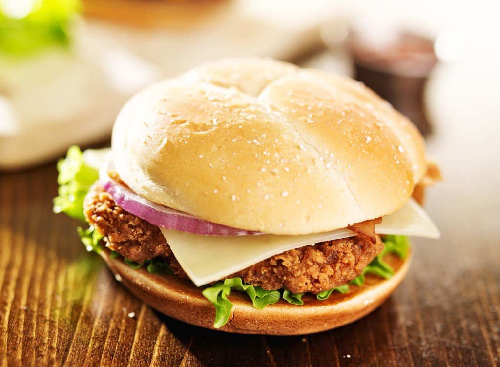 Bigstock crispy chicken sandwich with b 59366987