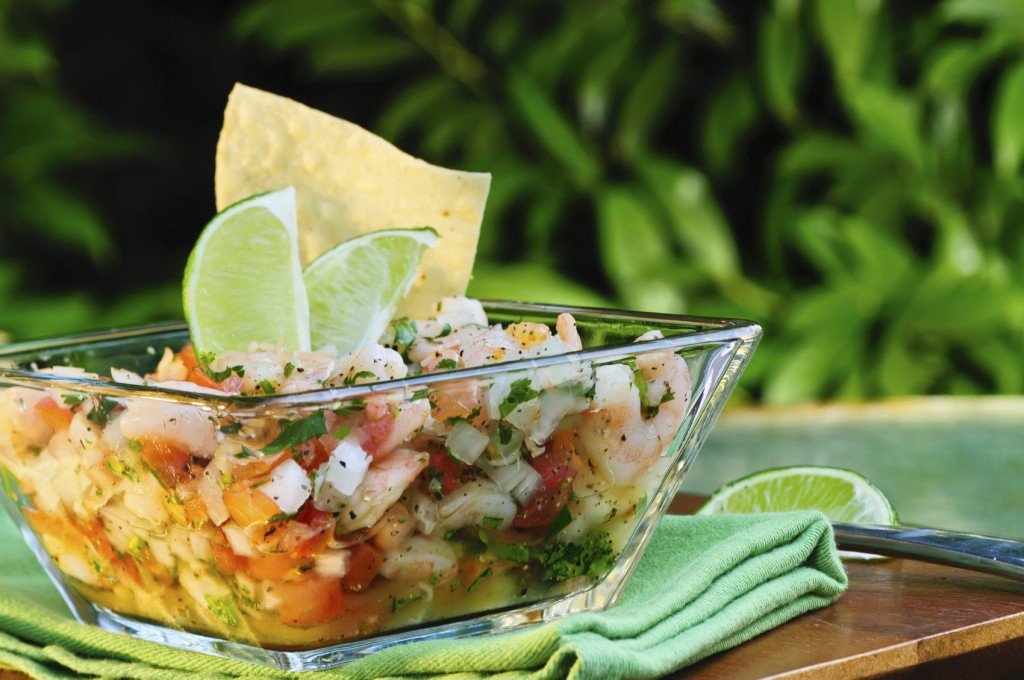 Shrimp ceviche