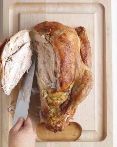 carve a turkey