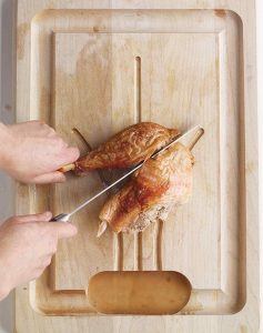 carving turkey