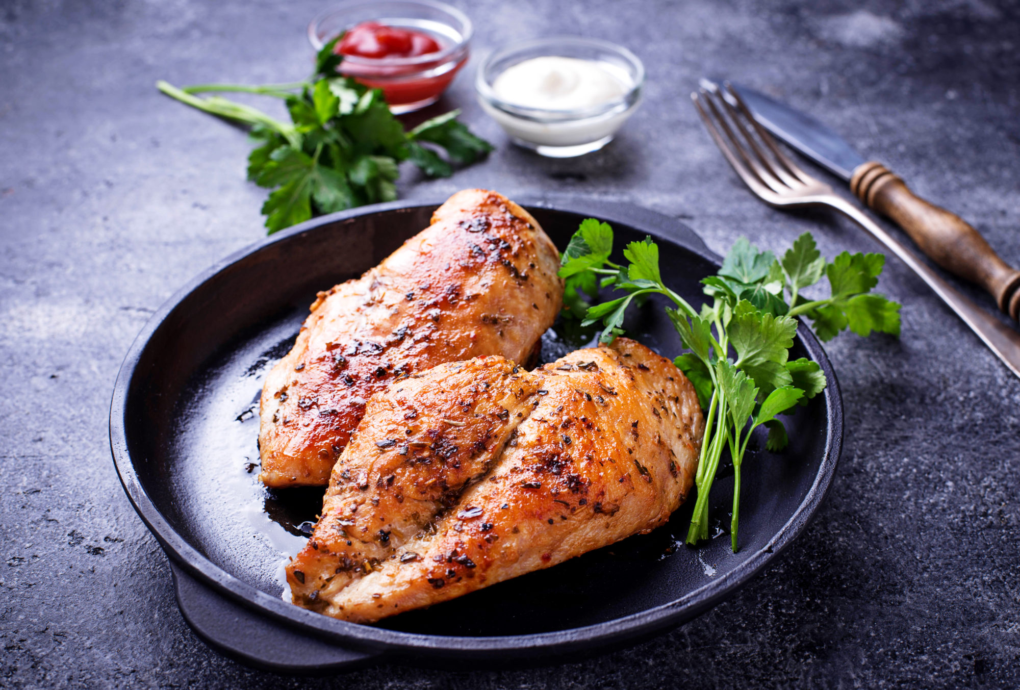 Garlic chicken breast recipe