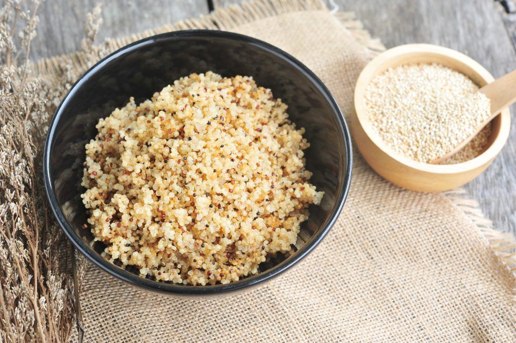 Garlic quinoa